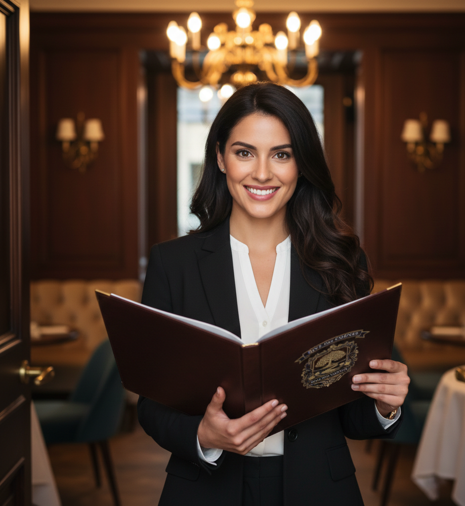 Hostess Ready to Serve - Min